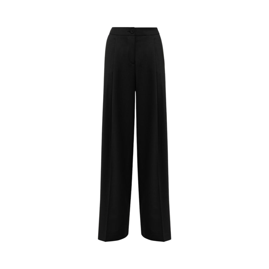 Pantaloni donna in fresco di lana