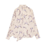 Camicia donna con fiocco