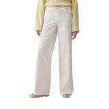 Pantaloni donna flare con cintura
