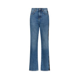 Jeans donna straight con pizzo