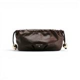 Bubble donna Clutch piccola in pelle stampa pitone