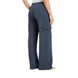 Pantaloni donna pull-on cargo in scuba crepe