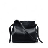 Borsa donna a secchiello New Business in pelle