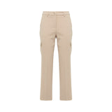 Pantaloni donna a sigaretta in cady