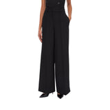 Pantaloni donna flare con spacchetti