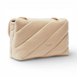 Borsa media a tracolla Love Bag Puff Maxi Quilt