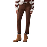 Pantaloni donna skinny cropped