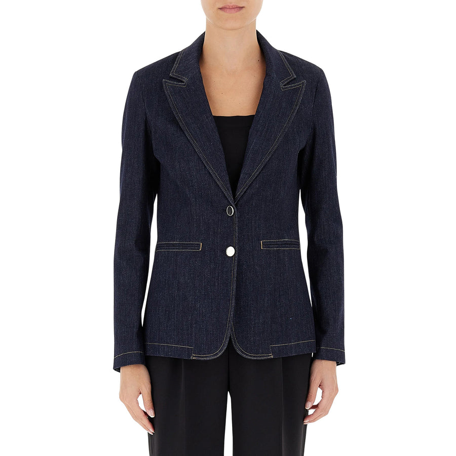 Blazer donna in denim