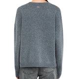 Maglia donna 100% lana con cut-out