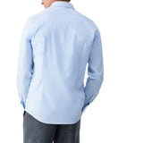 Camicia uomo slim fit in popeline