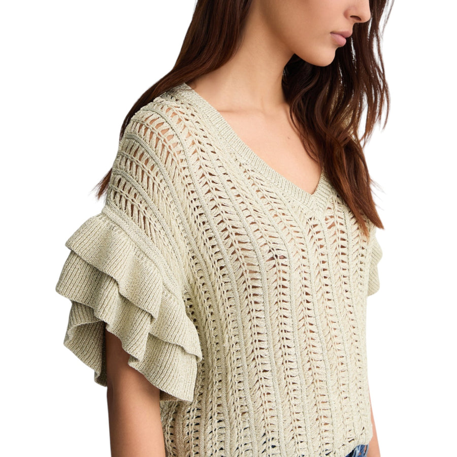 Top donna in maglia