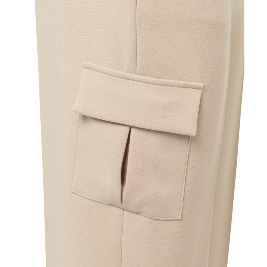 Pantaloni donna a sigaretta in cady