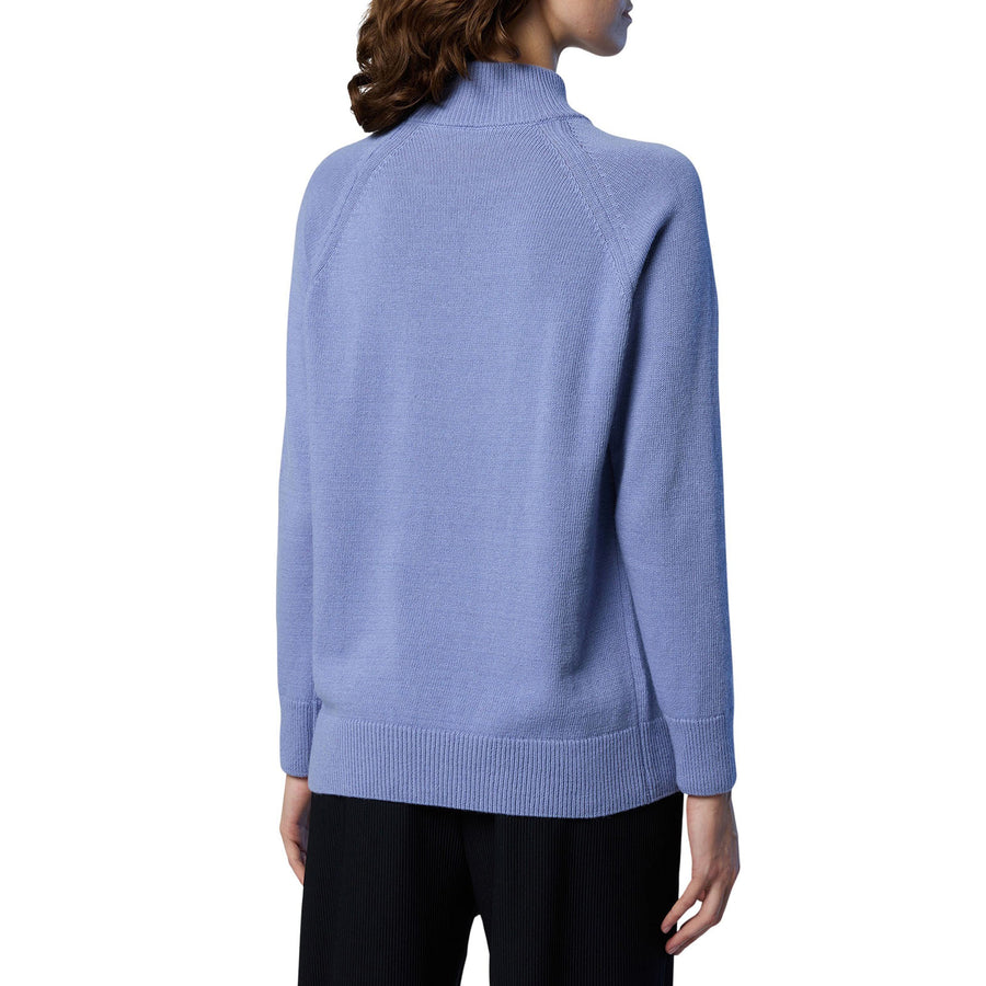 Maglione donna a collo alto in cashmere