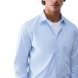 Camicia uomo slim fit in popeline
