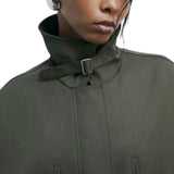 Giacca donna oversize con gilet interno