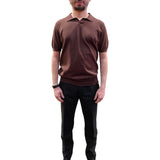 Polo uomo in maglia