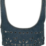 Pinko Top Donna THORA TOP SANGALLO LASERED