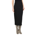 Gonna donna lunga con zip