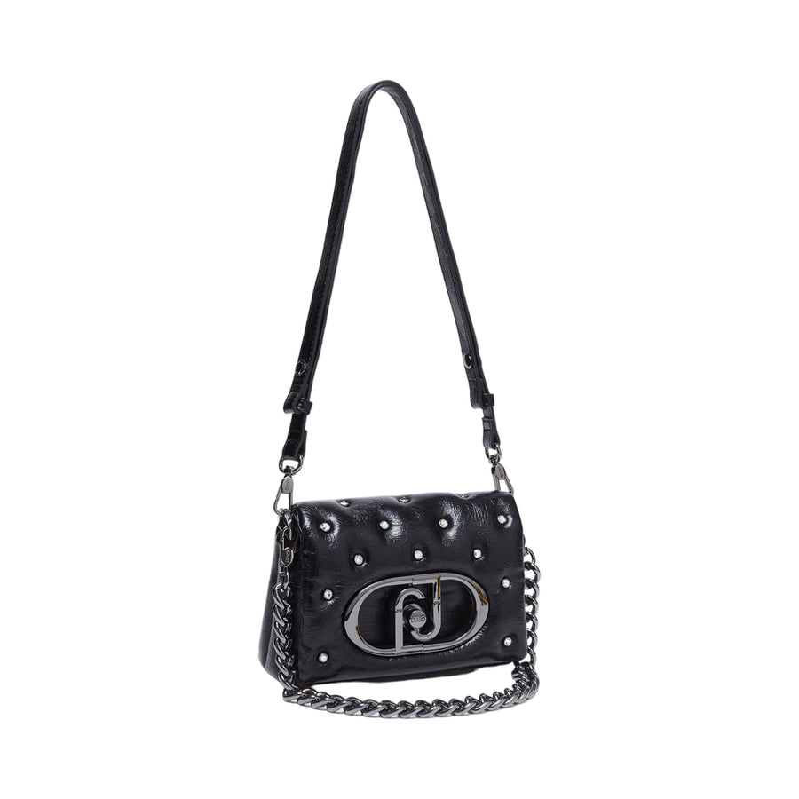 Borsa donna a spalla LaPuffy con strass