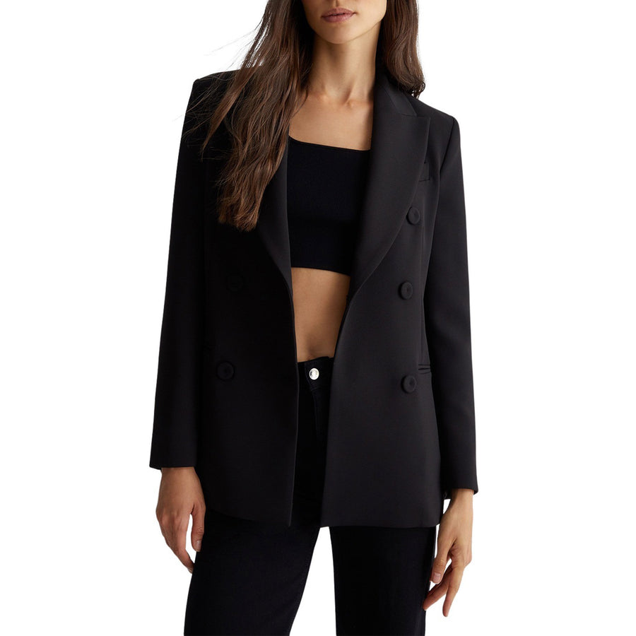 Blazer donna stretch doppiopetto