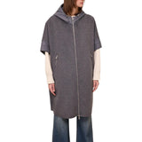 Cappotto donna con cappuccio