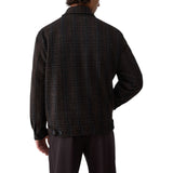 Giacca uomo tartan in misto lana