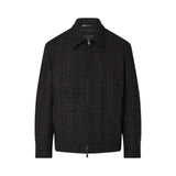 Giacca uomo tartan in misto lana