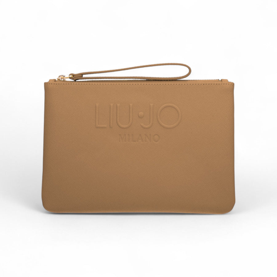 Pochette donna con logo