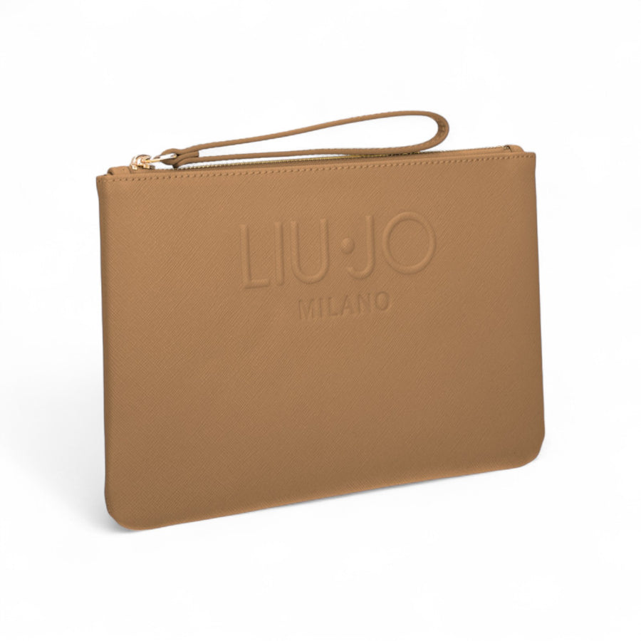 Pochette donna con logo