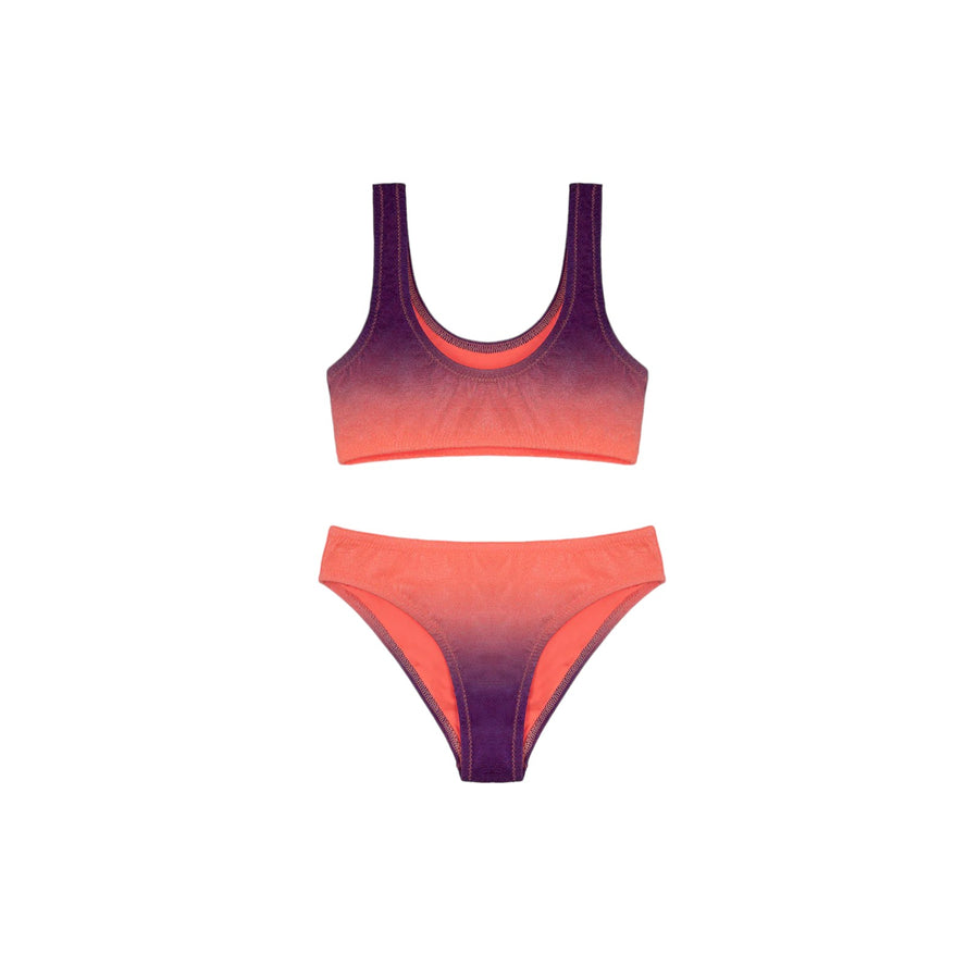 Bikini top e slip fisso visionary dose bimba