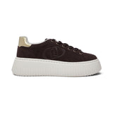Sneakers donna platform in suede