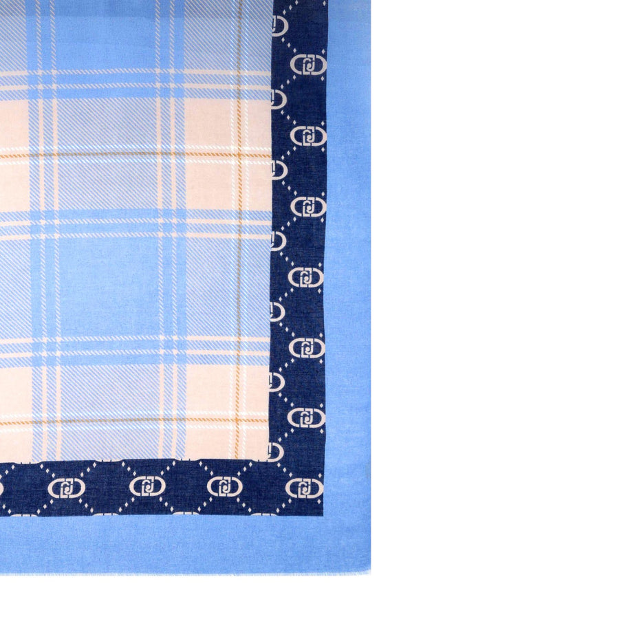 Stola donna con stampa check