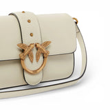 Borsa a spalla morbida Mini Love Bag in pelle
