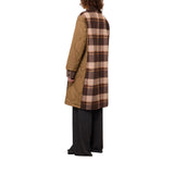 Cappotto donna patchwork tecnico