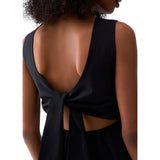 Top donna con fiocco dietro