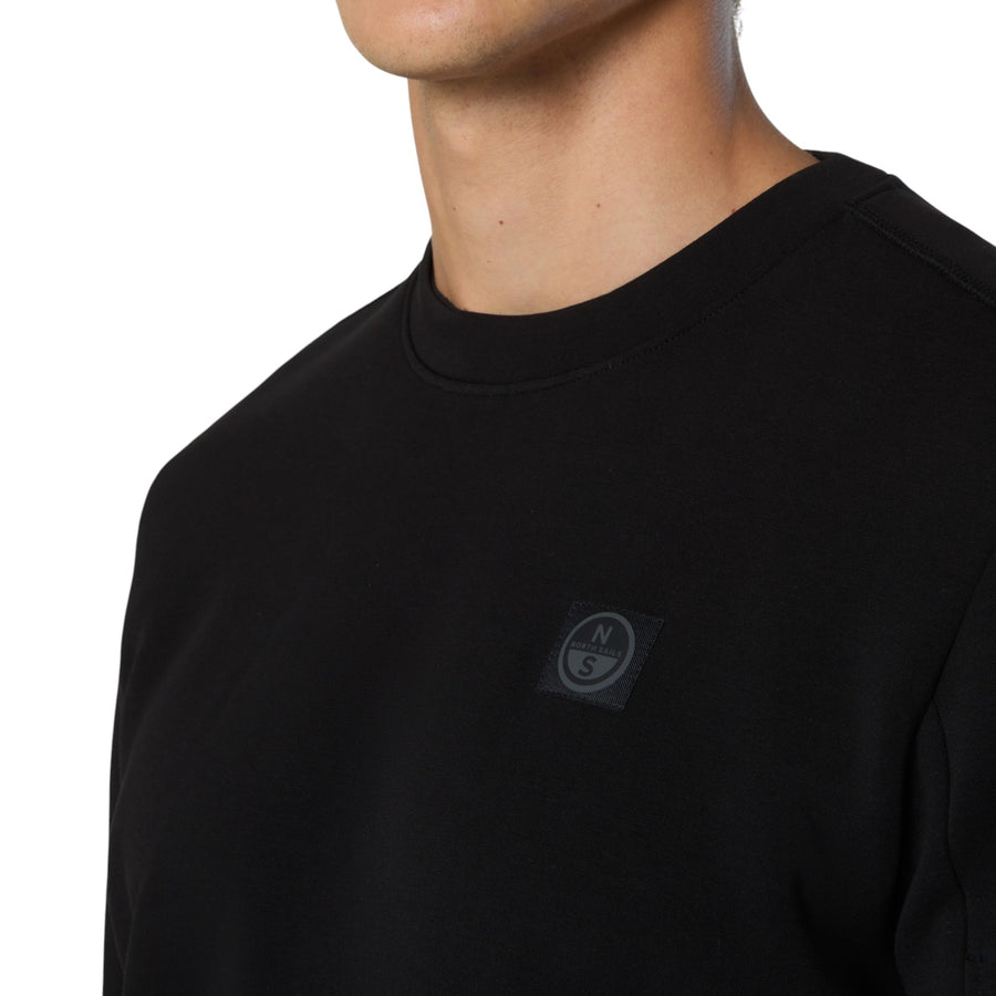 Felpa uomo girocollo in scuba