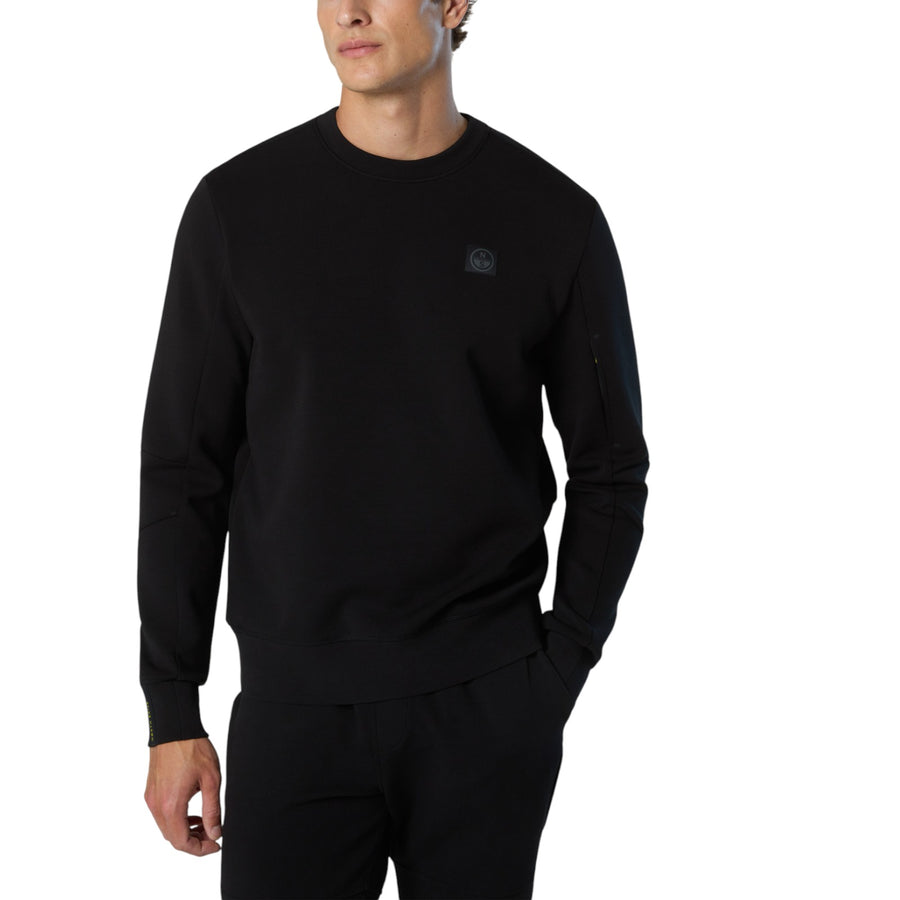 Felpa uomo girocollo in scuba