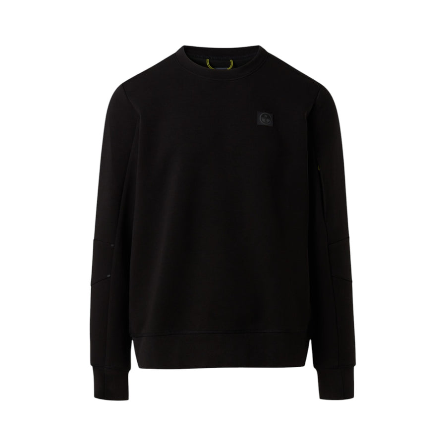 Felpa uomo girocollo in scuba