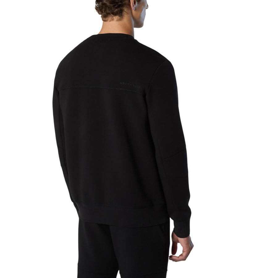 Felpa uomo girocollo in scuba