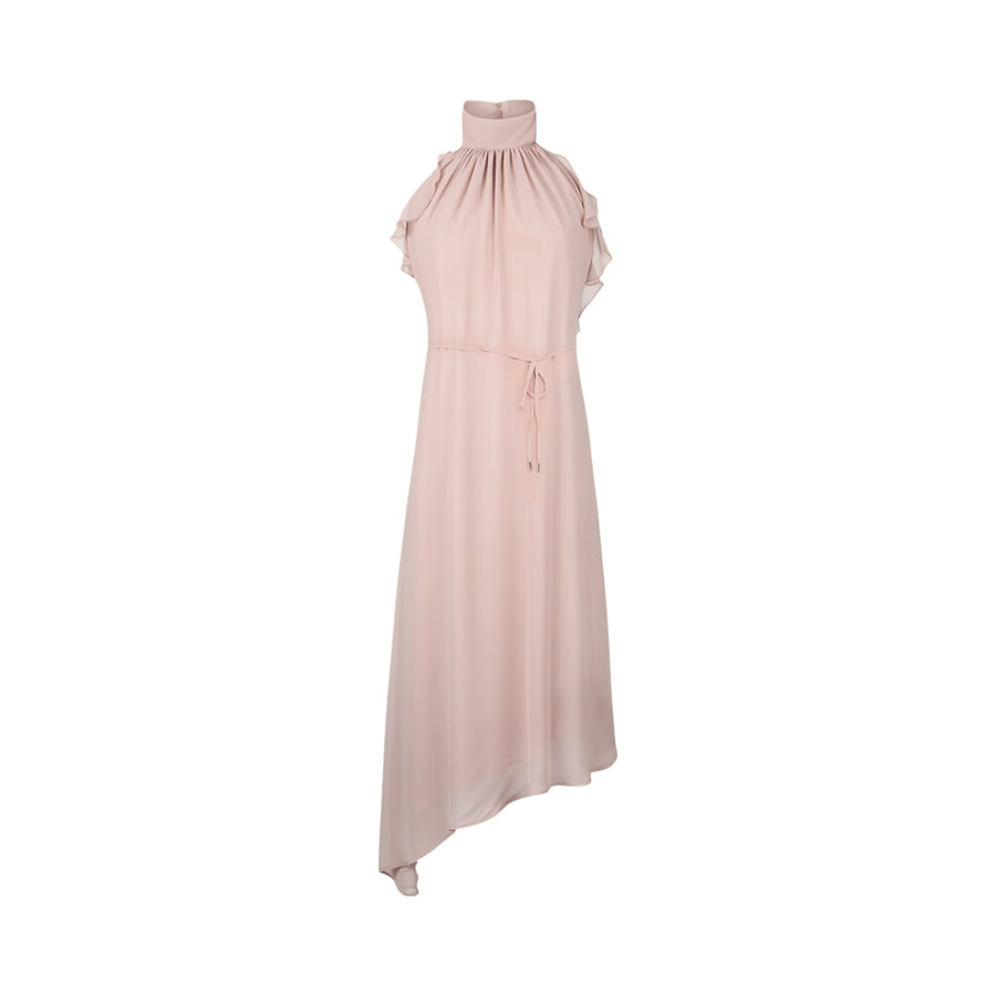 Abito donna elegante con rouches