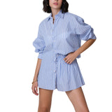 Camicia donna donna manica lunga shirting