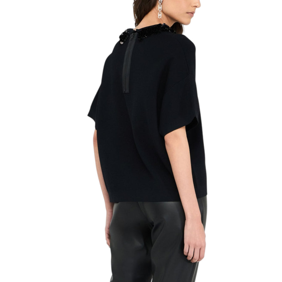 Maglia donna con paillettes