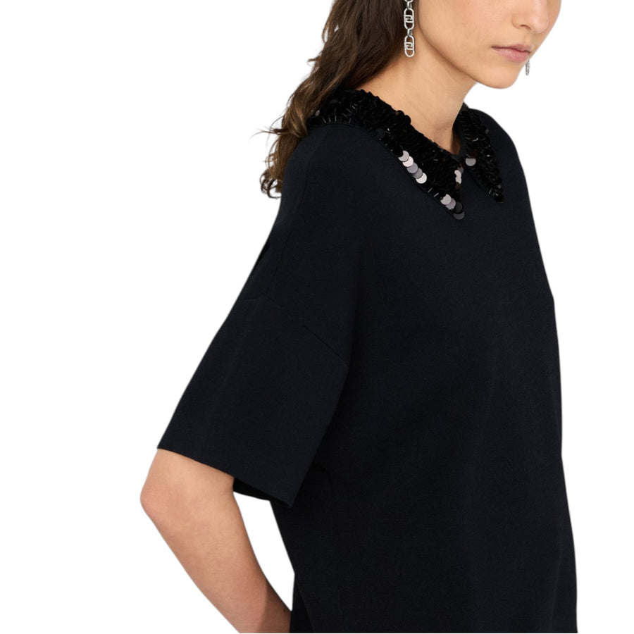 Maglia donna con paillettes