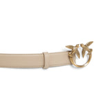 Cintura donna in pelle da 3 cm con fibbia Love Birds