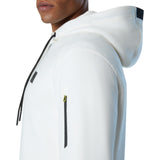 Felpa uomo hoodie in piquet scuba
