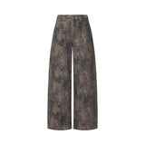 Pantaloni donna boy con stampa glitter