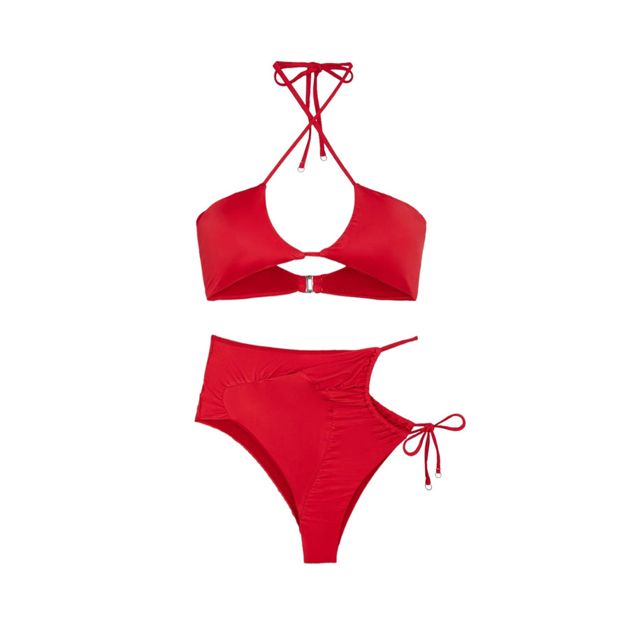 Bikini fascia e slip retro'regolabile lovers' line donna