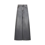 Jeans donna super flare a vita alta