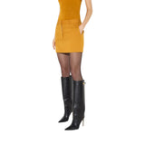 Gonna donna in gabardina