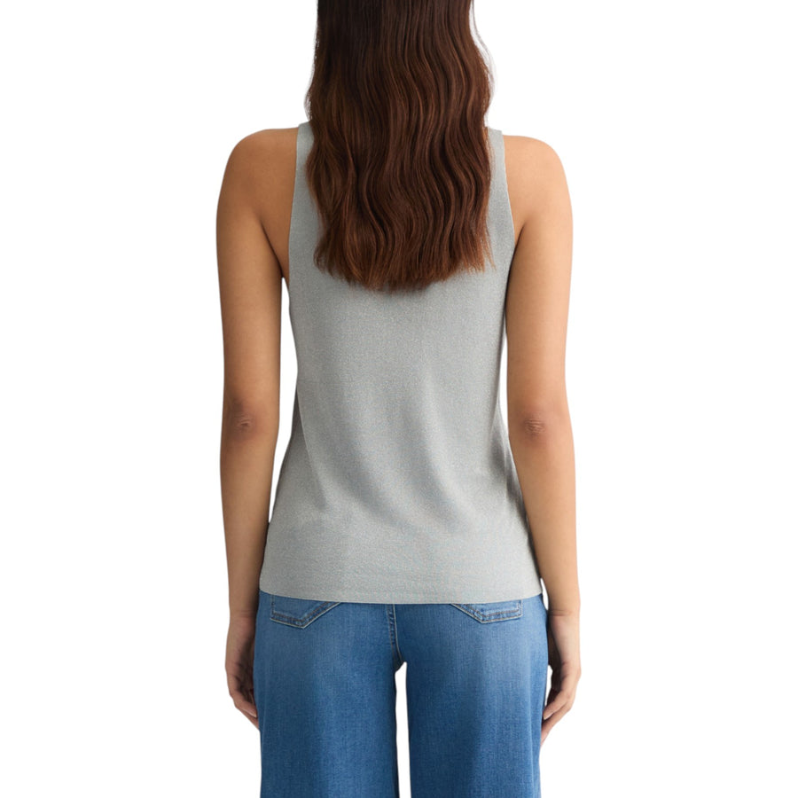 Top donna in maglia lurex®